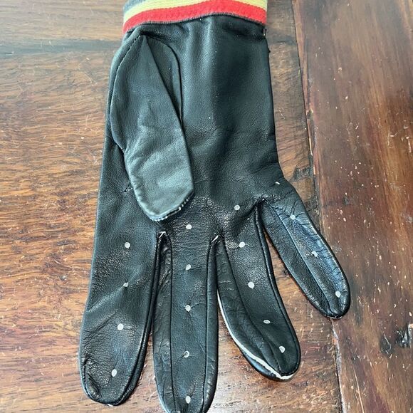 Black USA Army women’s small right hand leather golf glove​ & marker - Picture 3 of 6